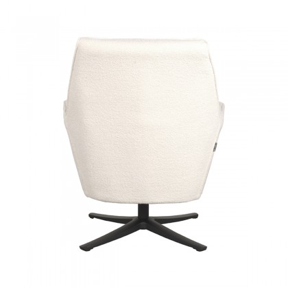 LABEL51 Fauteuil Tod - Ivory - Boucle