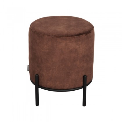 LABEL51 Poef Troy - Rust - Velours - M