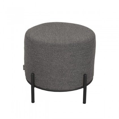 LABEL51 Poef Troy - Grijs - Boucle - L