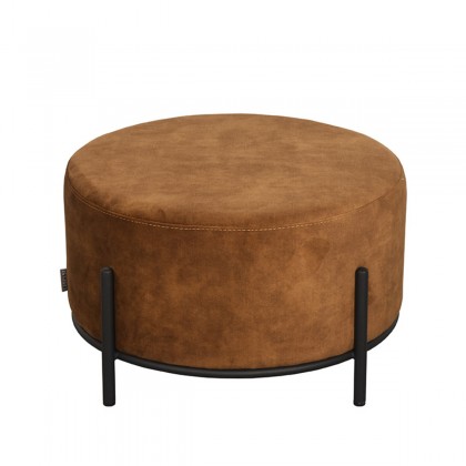 LABEL51 Poef Troy - Oker - Velours - XL