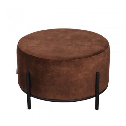 LABEL51 Poef Troy - Rust - Velours - XL