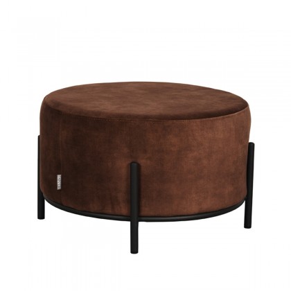 LABEL51 Poef Troy - Rust - Velours - XL