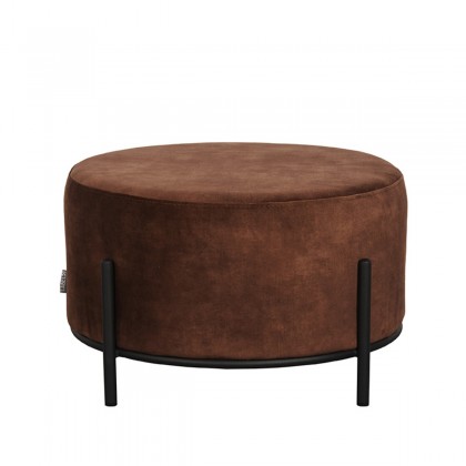 LABEL51 Poef Troy - Rust - Velours - XL