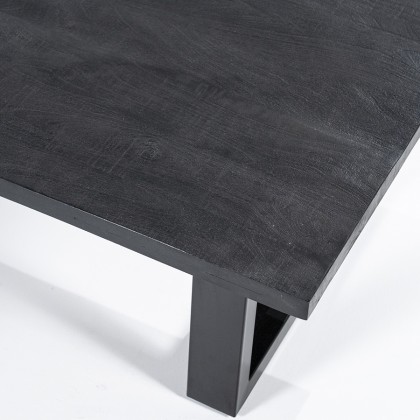 Salontafel Mango 120x70 - zwart
