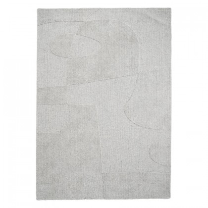Carpet Yuka 160x230 cm - light grey