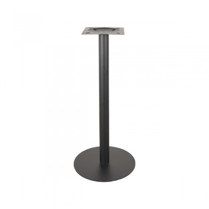 LABEL51 Bartafel Tafelpoot Enkel - Zwart - Metaal - Rond - 108 cm