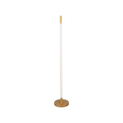 LABEL51 Vloerlamp Futuro - Antiek goud - Metaal