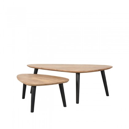 LABEL51 Salontafel Rock - Rough - Mangohout - 110 cm