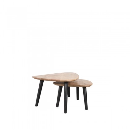 LABEL51 Salontafel Rock - Rough - Mangohout - 110 cm