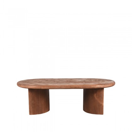 LABEL51 Salontafel Vito - Espresso - Mangohout - 110 cm