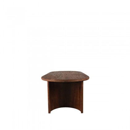 LABEL51 Eetkamertafel Vito - Espresso - Mangohout - 240x100 cm