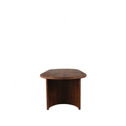 LABEL51 Eetkamertafel Vito - Espresso - Mangohout - 240x100 cm