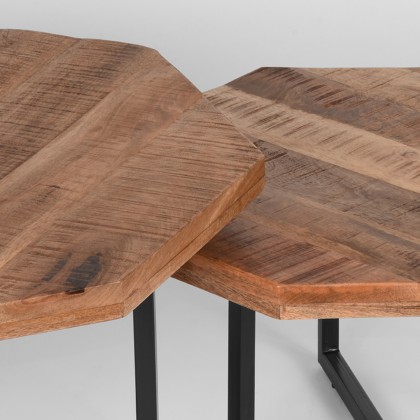 LABEL51 Salontafel Figure - Rough - Mangohout - 70 cm