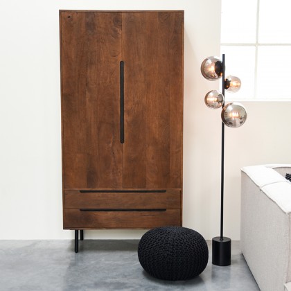 LABEL51 Vloerlamp Fumo - Smoke - Glas