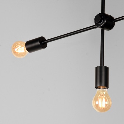 LABEL51 Hanglamp Stilo - Zwart - Metaal