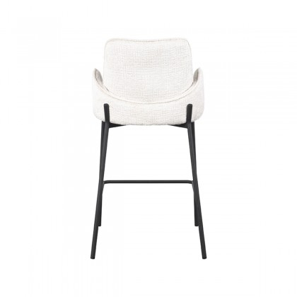 LABEL51 Barkruk Joni - Crème - Elegance - Zithoogte 65