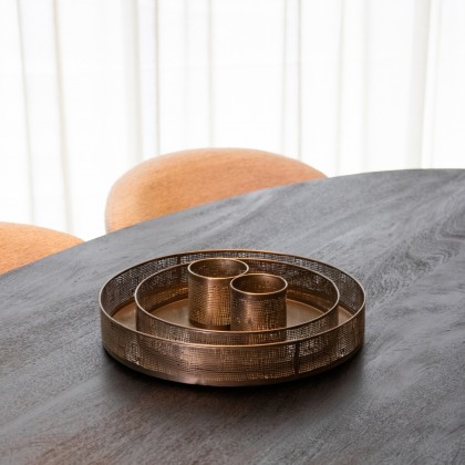 LABEL51  Dienbladen - Antiek goud - Metaal