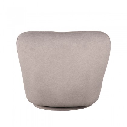 LABEL51 Fauteuil Bunny - Taupe - Microfiber