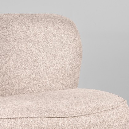 LABEL51 Fauteuil Bunny - Taupe - Boucle