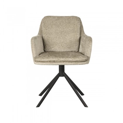 LABEL51 Eetkamerstoel Joy - Beige - Elegance