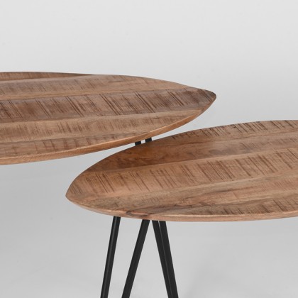 LABEL51 Salontafel Frisk - Rough - Mangohout - 68 cm