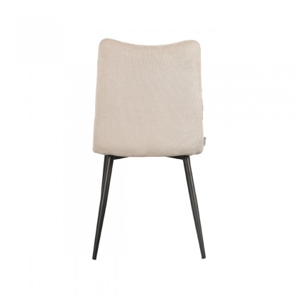 LABEL51 Eetkamerstoel Riv - Naturel - Synthetisch