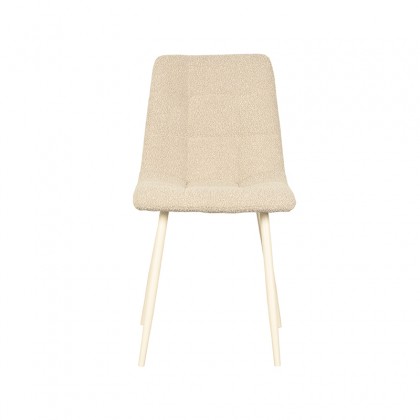 LABEL51 Eetkamerstoel Nino - Naturel - Boucle