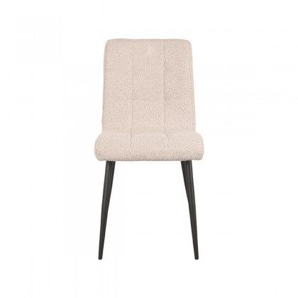 LABEL51 Eetkamerstoel Sam - Naturel - Boucle