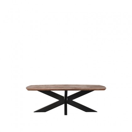 LABEL51 Salontafel Zane - Espresso - Mangohout - 120 cm