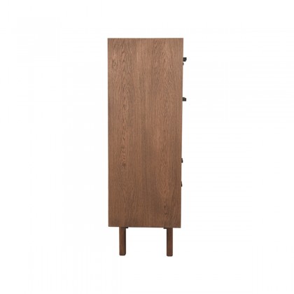 LABEL51 Bergkast Cali - Smoke - Eiken - Hoge Kast