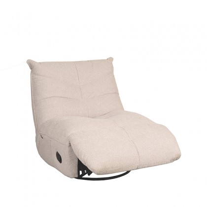 LABEL51 Fauteuil Take It Easy - Naturel - Boucle