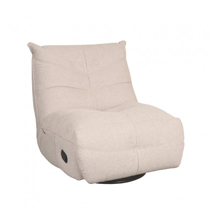 LABEL51 Fauteuil Take It Easy - Naturel - Boucle