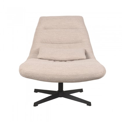 LABEL51 Fauteuil Nox - Naturel - Boucle