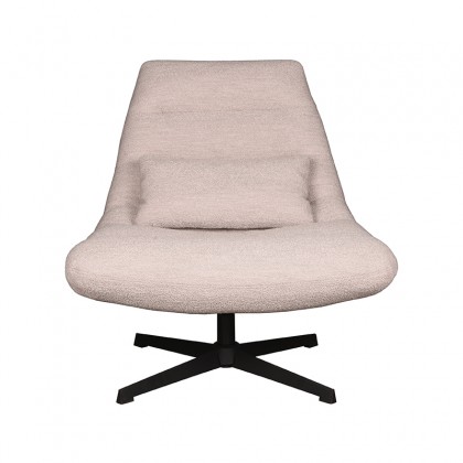 LABEL51 Fauteuil Nox - Naturel - Boucle