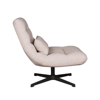 LABEL51 Fauteuil Nox - Naturel - Boucle