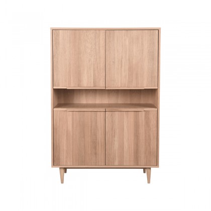 LABEL51 Bergkast Jule - Naturel - Eiken - Hoge Kast