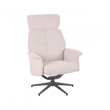 LABEL51 Fauteuil Verdal - Naturel - Boucle