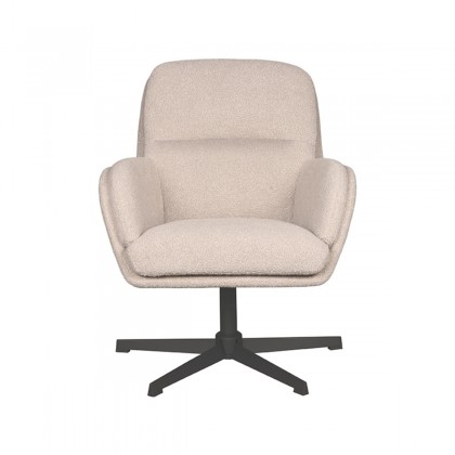 LABEL51 Fauteuil Moss - Naturel - Boucle