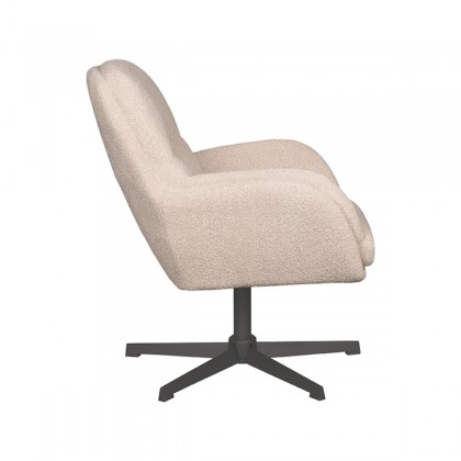 LABEL51 Fauteuil Moss - Naturel - Boucle