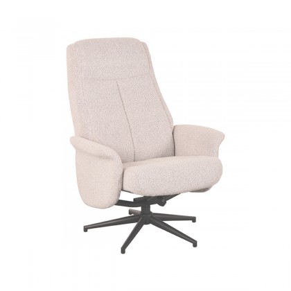 LABEL51 Fauteuil Bergen - Naturel - Boucle