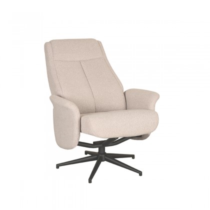 LABEL51 Fauteuil Bergen - Naturel - Boucle