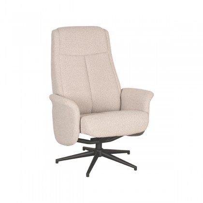 LABEL51 Fauteuil Bergen - Naturel - Boucle