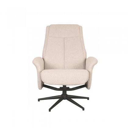 LABEL51 Fauteuil Bergen - Naturel - Boucle - Excl. Hocker