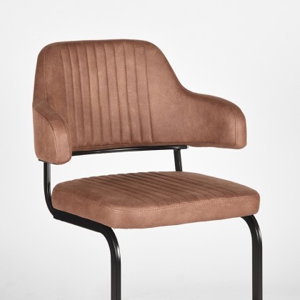 LABEL51 Eetkamerstoel Otta - Tanny - Microfiber