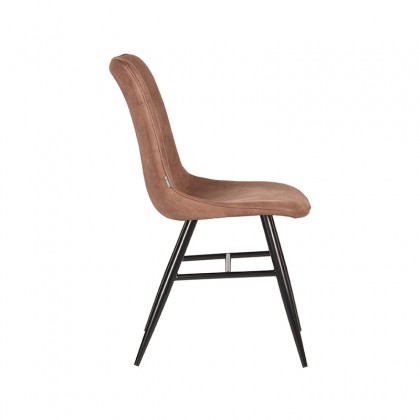 LABEL51 Eetkamerstoel Otis - Tanny - Microfiber