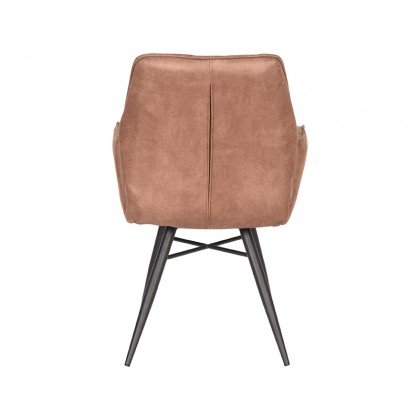 LABEL51 Eetkamerstoel Bink - Tanny - Microfiber