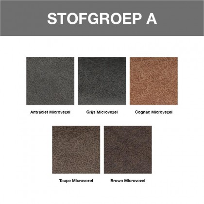 LABEL51 Bank Arezzo - Taupe - Leder - 3-Zits