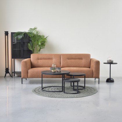 LABEL51 Bank Napoli - Cognac - Microfiber