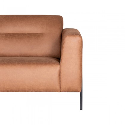 LABEL51 Bank Napoli - Cognac - Microfiber