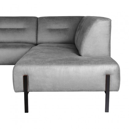 LABEL51 Bank Napoli - Grijs - Microfiber